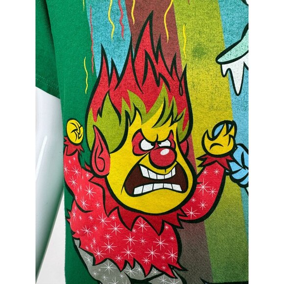 Delta Pro Weight "The Year Without A Santa Claus" Graphic Tee Shirt - M - 100% C - Picture 5 of 16